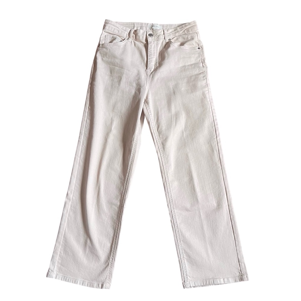 Part Two High Rise Cream Jeans - Picture 3 of 8